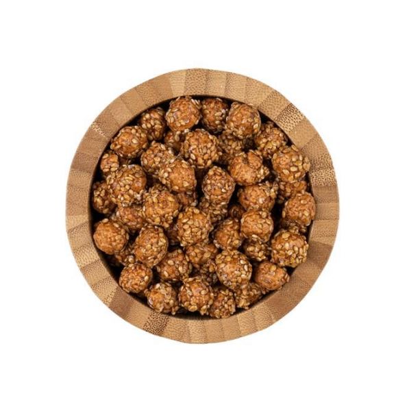 Sesame Coated Chickpeas